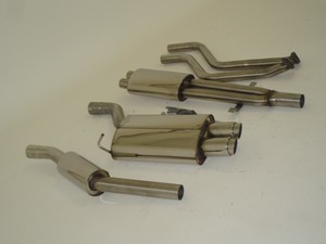 Friedrich Motorsport Edelstahl-Sportauspuffanlage Gr.A f�r BMW E39, 520i 125kW / 525i 141kW / 530i 170kW