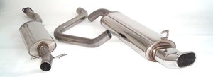 Friedrich Motorsport Edelstahl-Sportauspuffanlage Gr.A f�r Ford Escort, 1.3l 44kW / 1.4l 52/54kW / 1.6l 66/77kW / 1.8l 16V 77/85kW