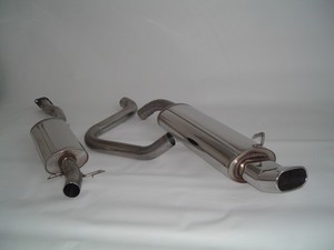 Friedrich Motorsport Edelstahl-Sportauspuffanlage Gr.A f�r Ford Escort, 1.3l 44kW / 1.4l 52kW / 1.6l 66/77kW / 1.8l 16V 77/96kW / 2.0l 16V 110kW (RS 2000)