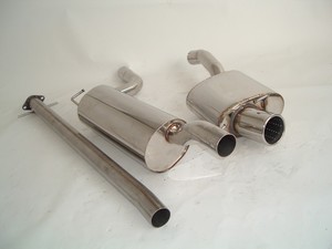 Friedrich Motorsport Edelstahl-Sportauspuffanlage Gr.A f�r Ford Focus DAW/DBW, 1.8l 16V 85kW / 1.8l TD 55/66kW / 1.8l TDCI 85kW / 2.0l 16V 96kW