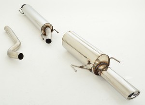 Friedrich Motorsport Edelstahl-Sportauspuffanlage Gr.A f�r Opel Astra H TwinTop, 1.6l Turbo 132kW / 2.0l Turbo 147kW