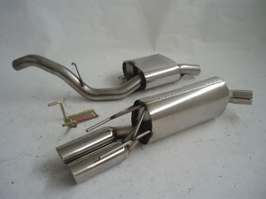 Friedrich Motorsport Edelstahl-Sportauspuffanlage Gr.A f�r Opel Calibra Turbo, 2.0l 16V Turbo 150kW