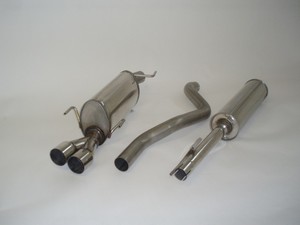 Friedrich Motorsport Edelstahl-Sportauspuffanlage Gr.A f�r Opel Meriva, 1.3l CDTI 55 kW / 1.4l 16V 66kW / 1.6l 64kW / 1.6l 16V 74/77kW / 1.7l DTI 55kW / 1.7l CDTI 74kW / 1.8l 16V 92kW