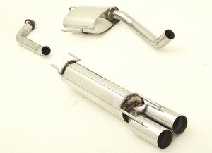 Friedrich Motorsport Edelstahl-Sportauspuffanlage Gr.A f�r Opel Omega B, 2.0l DTI 16V 74kW / 2.5l TD 96kW