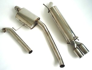 Friedrich Motorsport Edelstahl-Sportauspuffanlage Gr.A f�r Opel Omega B, 2.0l DTI 16V 74kW / 2.2l DTI 88kW / 2.5l TD 96kW / 2.5l 24V 110kW