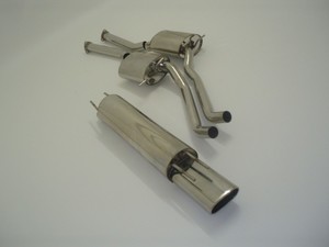 Friedrich Motorsport Edelstahl-Sportauspuffanlage Gr.A f�r Opel Senator B, 2.6l 110kW / 3.0l 115kW / 3.0l 130/150kW / 3.6l 145kW