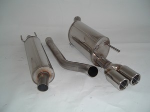 Friedrich Motorsport Edelstahl-Sportauspuffanlage Gr.A f�r Opel Tigra, 1.4l 16V 66kW / 1.6l 16V 78kW