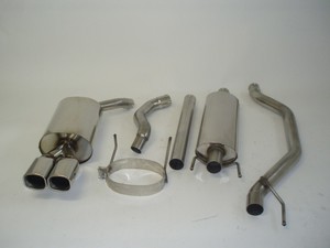 Friedrich Motorsport Edelstahl-Sportauspuffanlage Gr.A f�r Opel Vectra C, 1.6l 16V 77kW / 1.8l 16V 90/103kW / 1.9l CDTI 74/88/110kW / 2.0l DTI 74kW / 2.2l 16V 108kW / 2.2l DTI 92kW