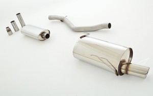 Friedrich Motorsport Edelstahl-Sportauspuffanlage Gr.A f�r Peugeot 206, 1.4l 55/65kW / 1.6l 66kW / 1.6l 16V 80kW / 2.0l 16V GTI 99/100kW