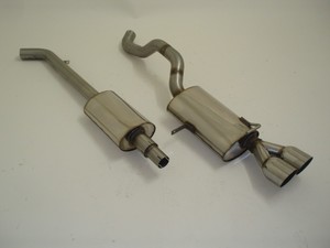 Friedrich Motorsport Edelstahl-Sportauspuffanlage Gr.A f�r Renault Clio III GT, 1.6l 16V 94kW