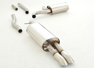 Friedrich Motorsport Edelstahl-Sportauspuffanlage Gr.A f�r Skoda Superb 3U, 1.8l Turbo 110kW / 1.9l TDI 74/96kW / 2.0 85kW / 2.5l V6 TDI 114/120kW