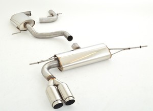 Friedrich Motorsport Edelstahl-Sportauspuffanlage Gr.A f�r VW Eos, 1.6l FSI 85kW / 2.0l FSI 110kW / 2.0l TDI 103kW