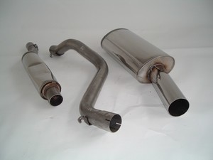 Friedrich Motorsport Edelstahl-Sportauspuffanlage Gr.A f�r VW Golf I & Cabrio, 1.1l 37kW / 1.3l 44kW / 1.5l 51kW / 1.5l D 37kW / 1.6l 53/55/63/81kW / 1.6l D 40kW / 1.6l TD 51kW / 1.8l 82kW