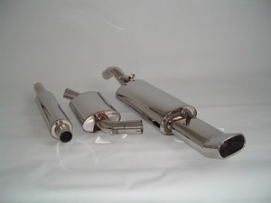 Friedrich Motorsport Edelstahl-Sportauspuffanlage Gr.A f�r VW Golf II, 1.3l 40kW / 1.6l 51/53/55kW/ 1.6l D 40kW / 1.6l TD 44/51/59kW / 1.8l 62/66/79/82kW / 1.8l 16V 95/102kW / 1.8l G60 118kW