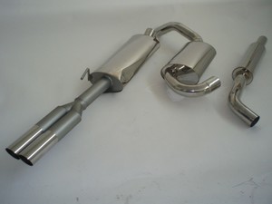 Friedrich Motorsport Edelstahl-Sportauspuffanlage Gr.A f�r VW Golf III Variant / Vento, 1.4l 44kW / 1.6l 55/74kW / 1.8l 55/66kW / 1.9l D 47kW / 1.9l SDI 47kW / 1.9l TD 55kW / 1.9l TDI 66/81kW / 2.0l 85kW