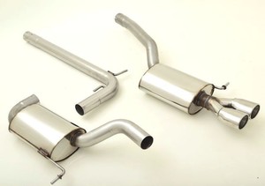 Friedrich Motorsport Edelstahl-Sportauspuffanlage Gr.A f�r VW Jetta 1KM, 1.2l TSI 77kW / 1.4l TSI 90/103/118/125kW / 2.0l TSI 147kW / 2.0l TDI 103/125kW