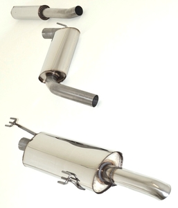 Friedrich Motorsport Edelstahl-Sportauspuffanlage Gr.A f�r VW Passat 35i Facelift, 1.6l 74kW / 1.8l 55/66kW / 1.9l TD 55kW / 1.9l TDI 66/81kW / 2.0l 85kW / 2.0l 16V 110kW