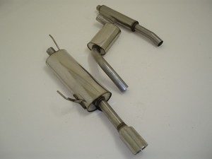 Friedrich Motorsport Edelstahl-Sportauspuffanlage Gr.A f�r VW Passat 35i Facelift, 2.8l VR6 128kW