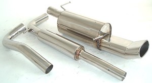 Friedrich Motorsport Edelstahl-Sportauspuffanlage Gr.A f�r VW Polo 9N3, 1.2l 40/47kW / 1.4l 16V 55/59/74kW / 1.4l FSI 63kW / 1.4l TDI 51/59kW / 1.6l 16V 77kW / 1.9l TDI 74/96kW