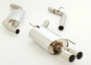 Friedrich Motorsport Edelstahl-Sportauspuffanlage Gr.A f�r VW T4 Bus, 1.9l D 44kW / 1.9l TD 50kW / 2.0l 62kW / 2.4l D 55/57kW / 2.5l 81/85kW / 2.5l TDI 65/75/111kW 2.8l VR6 103/150kW