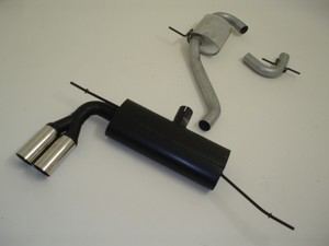 Friedrich Motorsport Sportauspuffanlage Gr.A f�r Audi A3 8P Sportback Frontantrieb, 1.6l 75kW / 1.6l FSI 85kW / 1.6l TDI 66/77kW / 1.9l TDI 77kW / 2.0l FSI 110kW