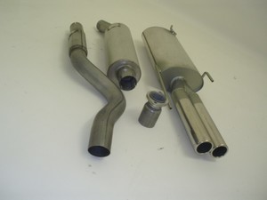 Friedrich Motorsport Sportauspuffanlage Gr.A f�r Opel Astra F, 1.4l 60kW / 1.6l 52/55kW / 1.8l 16V 85kW / 2.0 85kW