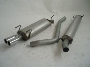 Friedrich Motorsport Sportauspuffanlage Gr.A f�r Opel Vectra B, 1.6l 55kW / 1.6l 16V 74kW / 1.7l TD 60kW / 1.8l 16V 85kW / 2.0l 16V 100kW / 2.0 DI 60kW / 2.0 DTI 74kW / 2.5l V6 125kW