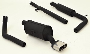 Friedrich Motorsport Sportauspuffanlage Gr.A f�r Skoda Fabia II (5J), 1.2l 44/51kW / 1.4l 16V 63kW / 1.4l TDI 51/59kW / 1.6l 16V 77kW / 1.9l TDI 77kW