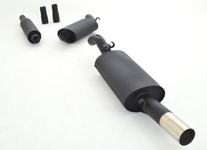 Friedrich Motorsport Sportauspuffanlage Gr.A f�r VW Golf II, 1.3l 40kW / 1.6l 51/53/55kW/ 1.6l D 40kW / 1.6l TD 44/51/59kW / 1.8l 62/66/79/82kW / 1.8l 16V 95/102kW / 1.8l G60 118kW