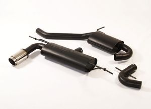 Friedrich Motorsport Sportauspuffanlage Gr.A f�r VW Golf VI Cabrio, 1.2l TSI 77kW / 1.4l TSI 118kW / 1.6l TDI 77kW