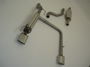 Friedrich Motorsport Gr.A Duplexanlage f�r Fiat Grande Punto, 1.2l 48/50kW / 1.4l 57kW / 1.4l 16V 70kW