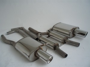 Friedrich Motorsport Gr.A Duplexanlage f�r Audi A4 B6 (8E/8H) Quattro, 1.8l Turbo 110/120/140kW / 1.9l TDI 96kW