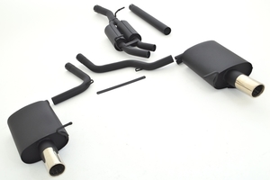 Friedrich Motorsport Gr.A Duplexanlage f�r Audi A4 B7 (8EC/8ED/8H) Frontantrieb, 1.8l Turbo 120kW / 2.0l TDI 125kW / 2.0l TFSI 125/147/162kW / 2.5l TDI 120kW / 2.7l TDI 120/132kW / 3.0l V6 160kW