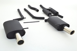 Friedrich Motorsport Gr.A Duplexanlage f�r Audi A4 B7 (8EC/8ED/8H) Quattro, 1.8l Turbo 120kW / 2.0l TFSI 147/162kW / 2.0l TDI 103/125kW