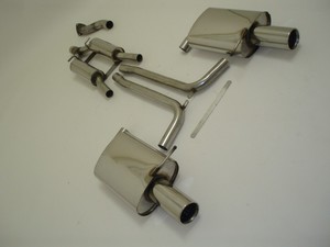 Friedrich Motorsport Gr.A Duplexanlage f�r Audi A4 B7 (8EC/8ED/8H) Quattro, 3.0l TDI 150/171kW