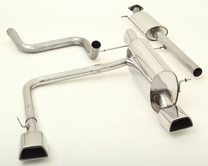 Friedrich Motorsport Gr.A Duplexanlage f�r Ford Fiesta JA8, 1.25l 44/60kW / 1.4l 71kW / 1.6l 88kW