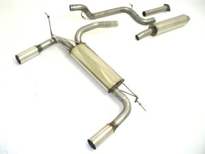 Friedrich Motorsport Gr.A Duplexanlage f�r Ford Focus II DA3/DB3, 1.4l 16V 59kW / 1.6l 16V 74/85kW / 1.6l TDCI 66/80kW / 1.8l 16V 92kW / 1.8l TDCI 85kW / 2.0l 16V 107kW / 2.0l TDCI 100kW