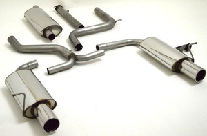 Friedrich Motorsport Gr.A Duplexanlage f�r Ford Mondeo (B4Y/B5Y), 2.0l TDDI 66/85kW / 2.0l TDCI 85/96kW / 2.2l TDCI 114kW