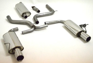 Friedrich Motorsport Gr.A Duplexanlage f�r Ford Mondeo (B4Y/B5Y), 2.5l V6 125kW / 3.0l V6 150kW