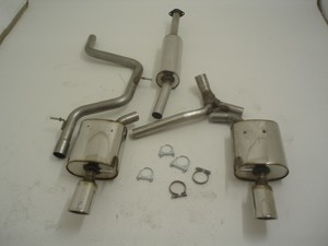 Friedrich Motorsport Gr.A Duplexanlage f�r Ford Mondeo (BA7), 1.8l TDCI 74kW / 2.0l 107kW / 2.0l TDCI 85/96/103kW