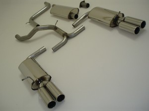 Friedrich Motorsport Gr.A Duplexanlage f�r Ford Mondeo (BWY), 1.8l 16V 81/92/96kW / 2.0l 16V 107kW