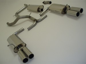 Friedrich Motorsport Gr.A Duplexanlage f�r Ford Mondeo (BWY), 2.5l V6 125kW / 3.0l V6 150kW