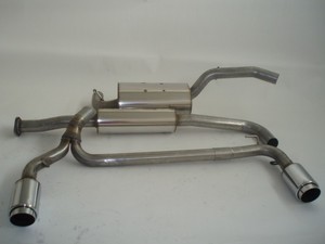 Friedrich Motorsport Gr.A Duplexanlage f�r Mazda 3 (BL), 1.6l MZR 77kW / 1.6l MZ-CD 80/85kW