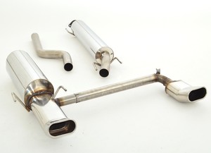 Friedrich Motorsport Gr.A Duplexanlage f�r Opel Astra G, 2.0l 16V Turbo 140/141/147kW