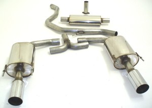 Friedrich Motorsport Gr.A Duplexanlage f�r Opel Insignia, 1.6l Turbo 132kW / 2.0l 162kW