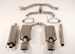 Friedrich Motorsport Gr.A Duplexanlage f�r Opel Vectra C, 1.6l 16V 77kW / 1.8l 16V 90/103kW / 1.9l CDTI 74/88/110kW / 2.0l Turbo 129kW / 2.0l DTI 74kW / 2.2l 16V 114kW / 2.2l DTI 92kW / 2.8l V6 Turbo 169/184kW / 3.0l V6 CDTI 130/135kW / 3.