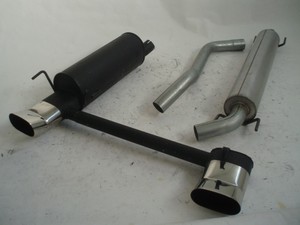 Friedrich Motorsport Gr.A Duplexanlage f�r Opel Zafira A, 1.6l 16V 74kW / 1.8l 16V 85/92kW / 2.0 DI 60kW / 2.0l DTI 74kW / 2.2l 16V 108kW / 2.2l DTI 92kW