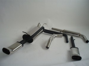 Friedrich Motorsport Gr.A Duplexanlage f�r Seat Toledo 1M, 1.6l 74kW / 1.6l 16V 77kW / 1.8l 92kW / 1.8l Turbo 132kW / 1.9l TDI 66/91/96/110kW / 2.3l V5 110/125kW