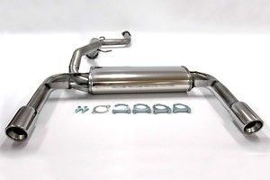 Friedrich Motorsport Gr.A Duplexanlage f�r Volvo C70 T5, 2.5l 20V Turbo (T5) 162kW