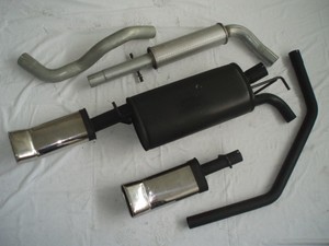 Friedrich Motorsport Gr.A Duplexanlage f�r VW Bora, 1.4l 16V 55kW / 1.6l 74/75kW / 1.6l 16V 77kW / 1.6l FSI 81kW / 1.8l Turbo 110/132kW / 1.9l TDI 66/74/81/85/96/110kW / 2.0l 85kW / 2.3l V5 110/125kW